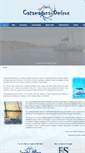 Mobile Screenshot of catamarans-omiros.com